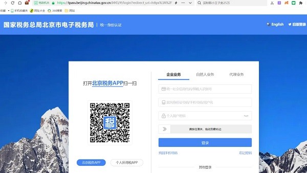 北京市电子税务局移动端app